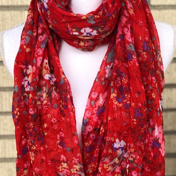 Extra large rectangular scarf/wrap - Picture 4 of 5